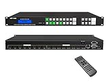 MT-VIKI HDMI Matrix Switch 8 in 8 Out Rackmount Splitter & Switch 8x8 mit IR-Fernbedienung...