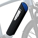 LAINFELD E-Bike Akku Schutzhülle mit Reflektoren | 30-41 cm Umfang | Universelle Passform...