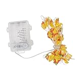 Jeanoko Lichterketten, 30 LEDs LED Dekorative Lichterketten Goldene Glockenform...