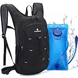 TTIAISHLE Trinkrucksack mit 2L Trinkblase,Fahrradrucksack Wasserrucksack zum Wandern,...