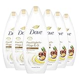 Dove Duschgel Feuchtigkeits-Pflege & Öl Pflegedusche mit 0% Sulfat SLES für trockene...