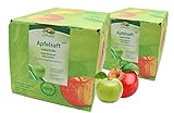 Bleichhof Apfelsaft naturtrüb - 100% Direktsaft, vegan, OHNE Zuckerzusatz, Bag-in-Box (2x...