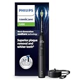 Philips Sonicare 5300 elektrische Zahnbürste, Schallzahnbürste mit 2 Intensitätsstufen,...