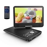 YOTON 12,5 Zoll Tragbarer DVD Player Mit 10,5-Zoll-HD-Schwenkbildschirm Für Das Auto, Mit...