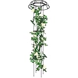 Garten Rankturm | Rankgitter Mit Pilzförmiger Spitze Für Kletterpflanzen |...