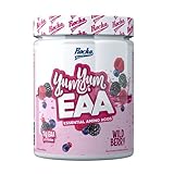 Rocka Nutrition EAA Pulver YUM YUM | Veganes EAA Aminosäure-Komplex hochdosiert | Amino...