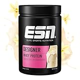 ESN Designer Whey Protein Pulver, Vanille, 908 g, bis zu 23 g Protein pro Portion, ideal...