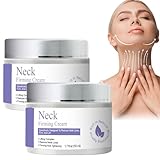 Nackenstraffungscreme, Straffende Creme für Den Hals zur Reduzierung von Falten,...