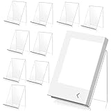 Transparent Tischaufsteller 10 Stücke Buchständer aus Acryl Multifunktional Buch...