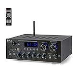 Stereo Amplifier Audio Receiver Sound System with Bluetooth Wireless Streaming,...