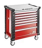 Facom JET.7M4A JET Werkzeugwagen mit 7 Schubladen – 4 Module pro Schublade – Trolley...