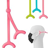 【Bone】3er Pack Maskenhalter Ohrhaken, Anti-Rutsch Maskenhalterung Hinterkopf,...