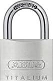 ABUS 54TI/40 54 Lock Tag Vorhängeschloss Vorhangschloss, silber