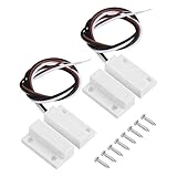 PATIKIL Magnetischer Reedschalter 2 Set Normalerweise Geöffnet Geschlossen NC NO...