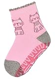 Sterntaler Baby Mädchen Fliesen Socken Baby Glitzer-Flitzer Soft Katzen Strümpfe meliert...