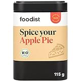Foodist BIO Apple Pie Spice Gewürz mit Zimt, Orange und Tonkabohne, vegan,...