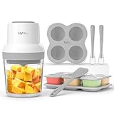 Babynahrungszubereiter, HEYVALUE 13-in-1 Babynahrungsmaschine Set für Babykost Obst...