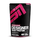 ESN Designer Whey Protein Pulver, Double Chocolate, 1 kg, bis zu 23 g Protein pro Portion,...