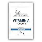 Forest Vitamin - Vitamin A 10000iu - Tabletten - Vitamin A Nahrungsergänzungsmittel -...