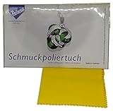 Schmuckpoliertuch und Pflegetuch für Schmuck, Uhren, Münzen und Baren - Schmuckreiniger...