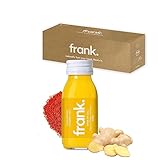 FRANK SHOT Wake Up Call - Bio Ingwer-Shots mit Kurkuma und Orange in Premium Qualität,...