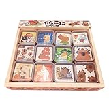 Hobngmuc Cartoon-Puzzle, Puzzlespiele für Kinder, 36 Boxen Papierpuzzle Lustiges Puzzle,...