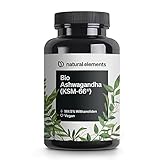 Bio-Ashwagandha - KSM-66® Premiumrohstoff (180 Kapseln mit überdurchschnittlicher...