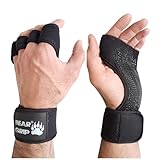 BEAR GRIP - Offene Trainingshandschuhe für Crossfit, Bodybuilding, Kallisthenik,...