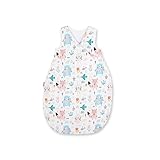 Bene Butik Babyschlafsack 0 bis 12 Monate Universell Dreilagig blaue Bären Motiv -...