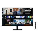 Samsung M5 Smart Monitor S32BM500EU, 32 Zoll, VA-Panel, Bildschirm mit Lautsprechern, Full...