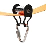 Seilrollen, Stahl-Slider-Slackline-Rolle Für Seil | Starke Tragende, Robuste...