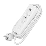 Tischanschlussdose, Abzweigsteckdose, EU-Stecker, 250 V, Breite Anwendung, 2200 W, 10 A,...