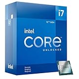 Intel Core i7-12700KF 12. Generation Desktop Prozessor (Basistakt: 3.6GHz Turboboost:...