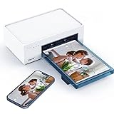 Liene Fotodrucker Smartphone, Fotodrucker 10X15 mit 20 Fotopapiers/Patrone, WiFi Handy...