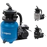 Miganeo Sandfilteranlage Speed Clean Dynamic 6500 - Blau | Pumpenleistung 4.500 l/h |...