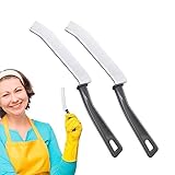 Jyuha Reinigungsbürste für Fensterschienen,Hand-Eckenbürste für Fensterrillen -...