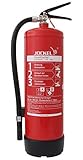 Jockel Feuerlöscher S6LJM 6615000 Bio34 plus Standard-Dauerdruck-Feuerlöscher, 6 l...