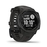 Garmin Instinct - wasserdichte GPS-Smartwatch mit Sport-/Fitnessfunktionen....