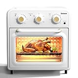 Karinear 20L Heißluftfritteuse XXL Minibackofen mit Umluft, 6-in-1 Heissluftfritteuse,...