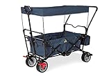 Pinolino 238021 Klappbollerwagen Paxi DLX Comfort mit Bremse, Sonnendach, Tragetasche,...