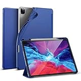 ESR SmartCase Hülle iPad Pro 12.9 Zoll (2020) ? Weiche Innenseite Stifthalter ? Blau