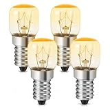 YIIFELL Backofenlampe E14 25W T22 Ofenbirnen Ofenlampe bis 300 Grad hitzebeständig für...