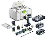 Festool Akku-Schlagbohrschrauber TPC 18/4 5,0/4,0 I-Set/XL QUADRIVE - 577622