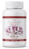 VITACONCEPT I Baldrian I 5000 mg pro Kapsel I 10:1 Extrakt I 120 Baldrian Kapseln I...