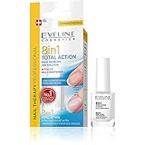 Eveline Cosmetics 8in1 Total Action Professionelle Nagel Aufbau Serum |12 ML |...