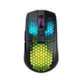 Roccat Burst Pro Air - leichte, symmetrische, kabellose, optische RGB-Gaming-Maus mit...