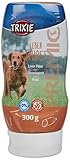 TRIXIE Hundeleckerli PREMIO Hunde-Leberwurst XXL 300g - Premium Leckerlis für Hunde...