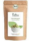 Bio Gerstengras-Kapseln 500 Stück | Hochdosiert 1080mg Tagesdosis | Gerstengraspulver aus...