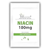 Forest Vitamin - Vitamin B3 Niacin 100mg 250 Kapseln - Vitamine und Mineralien.