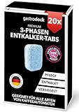 [20x] 3-Phasen Entkalkungstabletten für Kaffeevollautomaten und Kaffeemaschinen MADE IN...